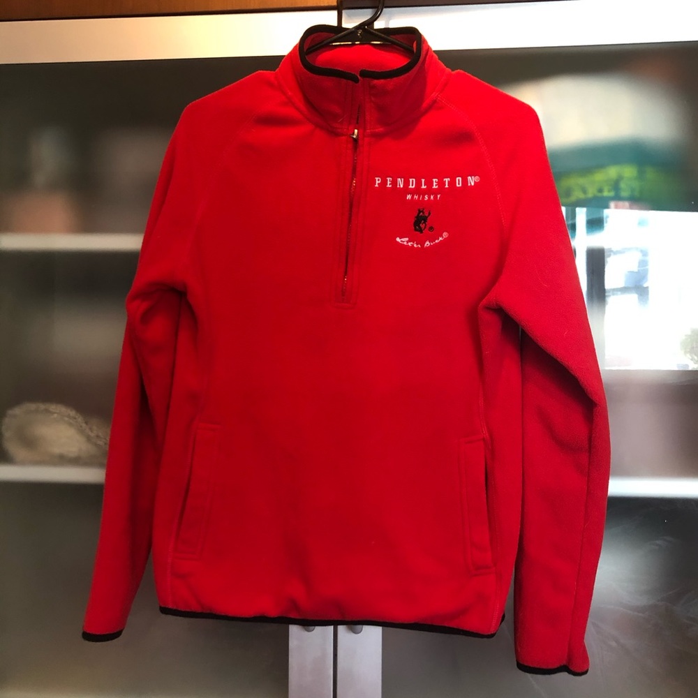 Pendleton whiskey fleece 1/4 zip up